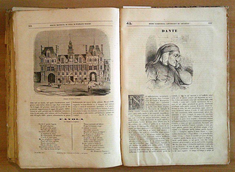 MUSEO SCIENTIFICO, LETTERARIO ED ARTISTICO - Anno III, 1841