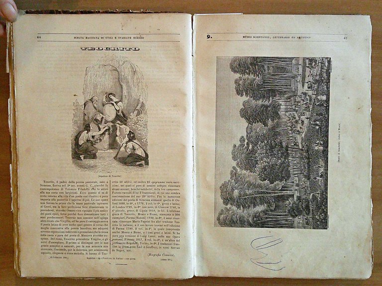 MUSEO SCIENTIFICO, LETTERARIO ED ARTISTICO - Anno III, 1841