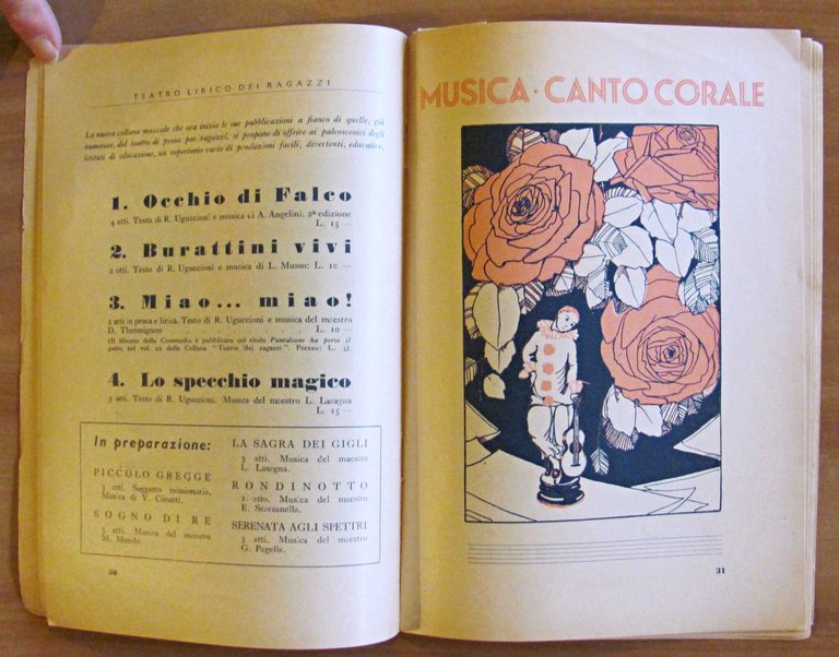 MUSICA E TEATRO - I Cataloghi della SEI N.100 Ottobre …