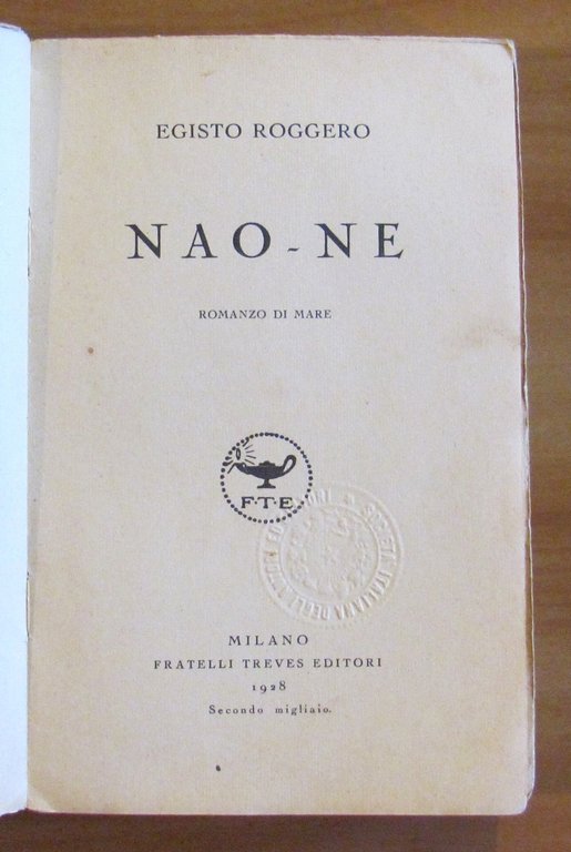 NAO-NE - Romanzo di Mare