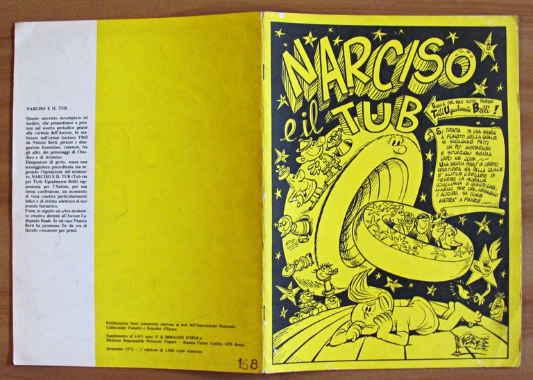 NARCISO E IL TUB - Tiratura Limitata, I ed. 1992
