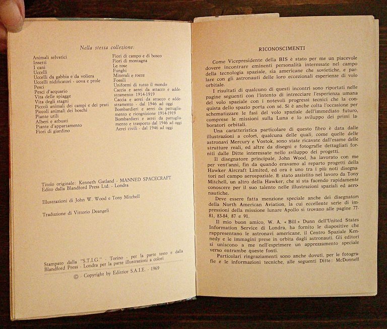 NAVI SPAZIALI, 1969 - ill. WOOD e MITCHELL