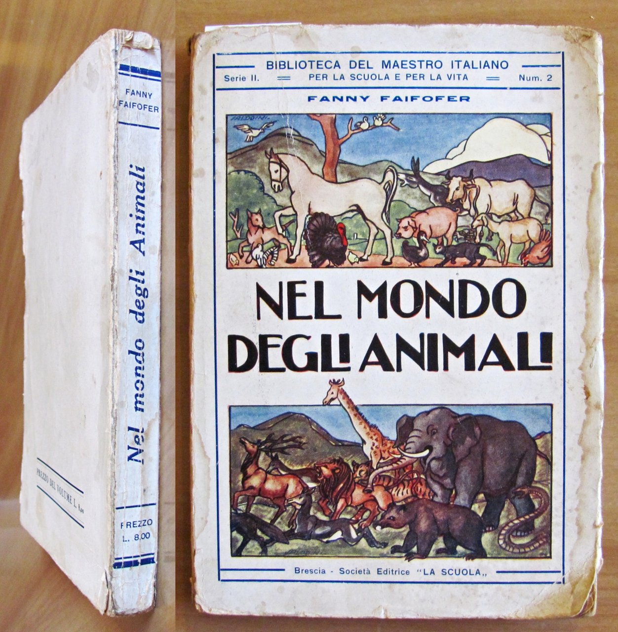 NEL MONDO DEGLI ANIMALI - Collana Biblioteca del Maestro Italiano …