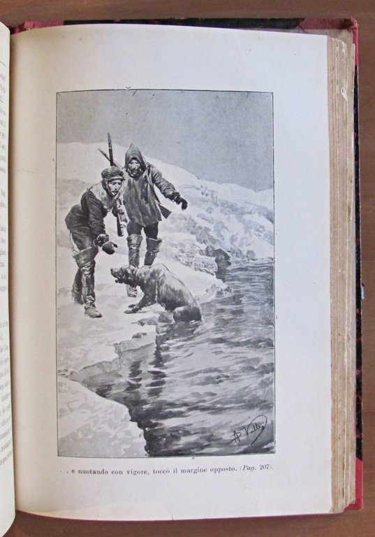 NEL PAESE DEI GHIACCI, 1919 - ill. DELLA VALLE