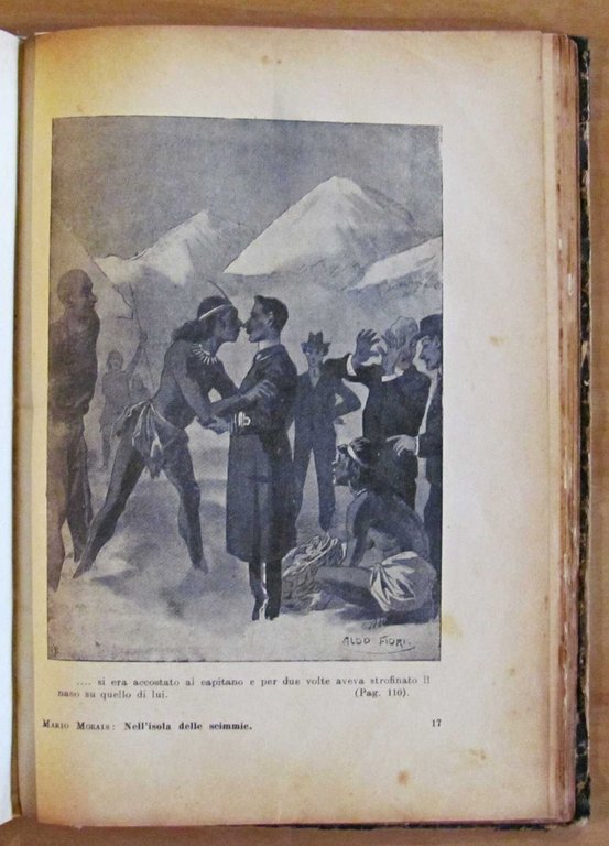 NELL'ISOLA DELLE SCIMMIE, anni '20 - ill. SACCHETTI