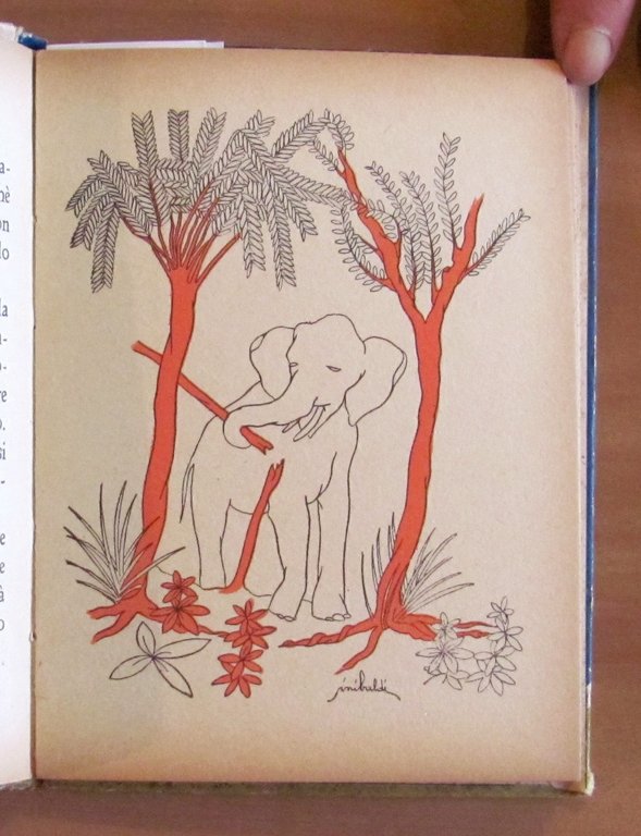 NELLA GIUNGLA - Coll. La Bibliotechina, 1949 - ill. SINIBALDI