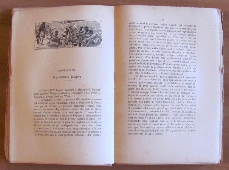 NELLA LOTTA PEL SUD AFRICA MEMORIE DEL PRESIDENTE KRUGER