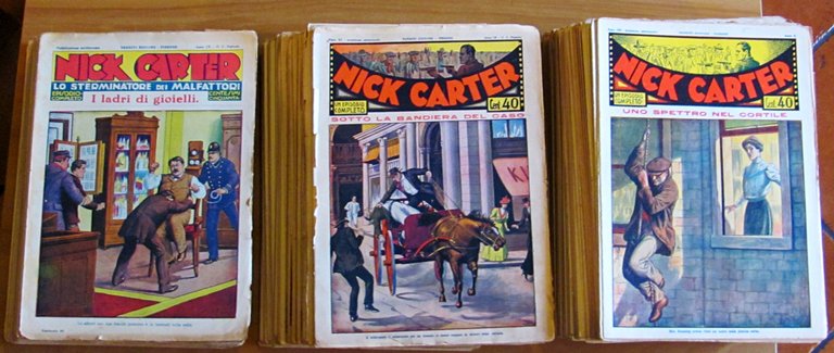 NICK CARTER - Fascicoli 50/200
