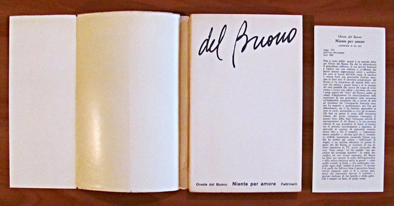 NIENTE PER AMORE. Collana I Narratori di Feltrinelli Teatro 2 | Immagine Gallery 3