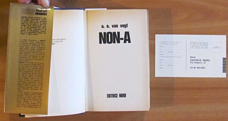 NON-A - Cosmo Serie Oro, I ed. 1973