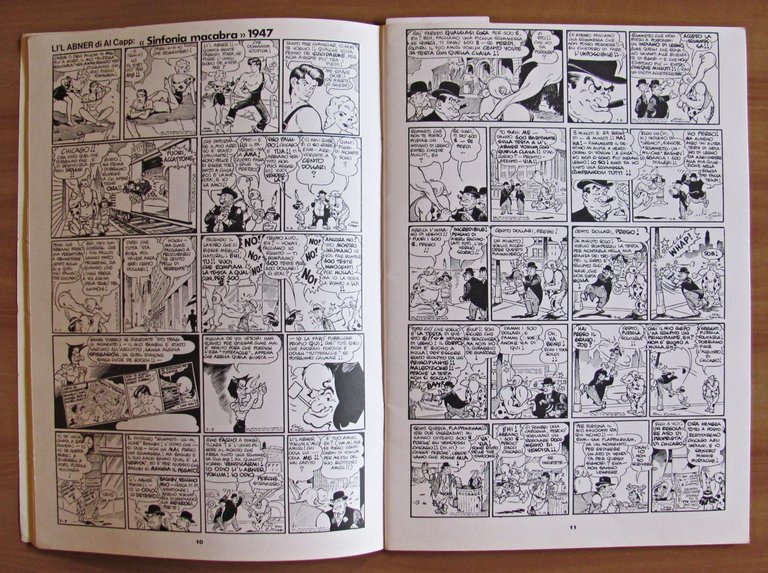 NOSTALGIA COMICS N.14 - Spirit, Li'l Abner, Scorchy Smith, Jean …