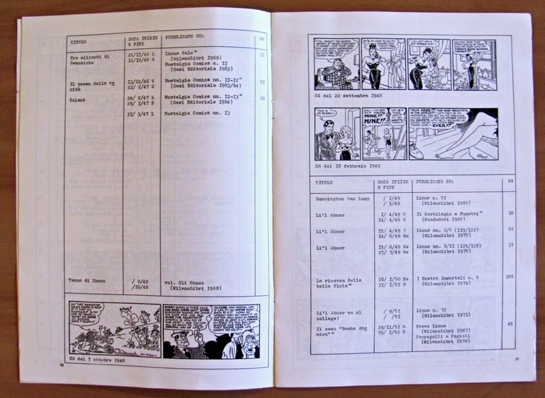 NOTIZIARIO GAF - LE PICCOLE GUIDE - LI'L ABNER