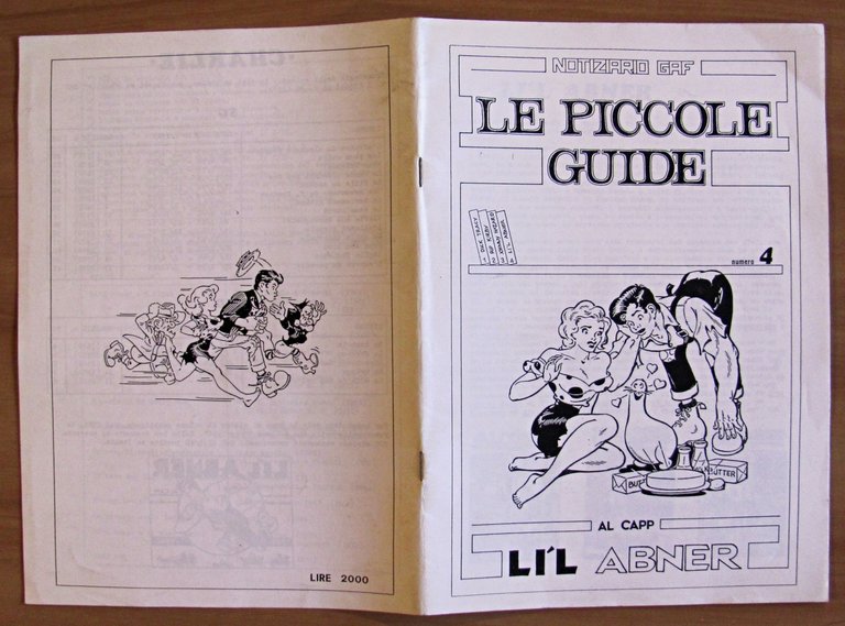 NOTIZIARIO GAF - LE PICCOLE GUIDE - LI'L ABNER