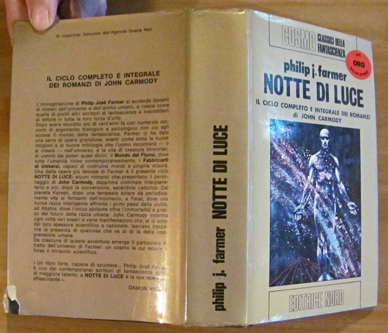 NOTTE DI LUCE - Cosmo Oro, I ed. 1976