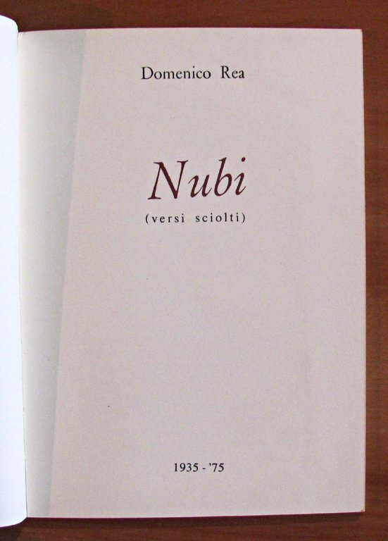 NUBI (VERSI SCIOLTI)