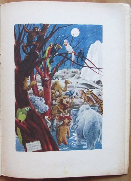 NUIT AU ZOO - Librairie Grund, 1938
