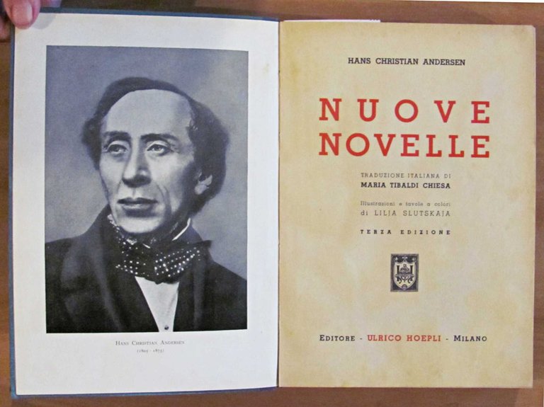 NUOVE NOVELLE DI ANDERSEN, 1943 - ill. SLUTSKAJA - Trad. …