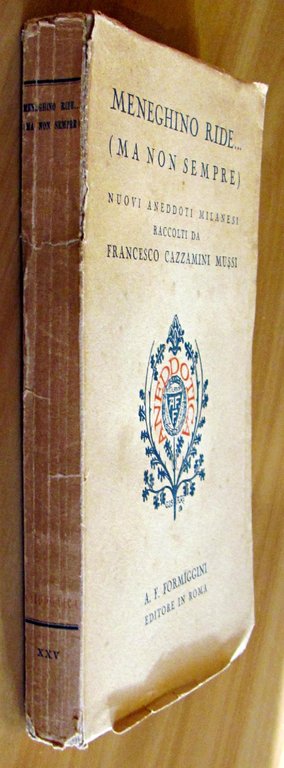NUOVI ANEDDOTI MILANESI - Collana Aneddotica XXV
