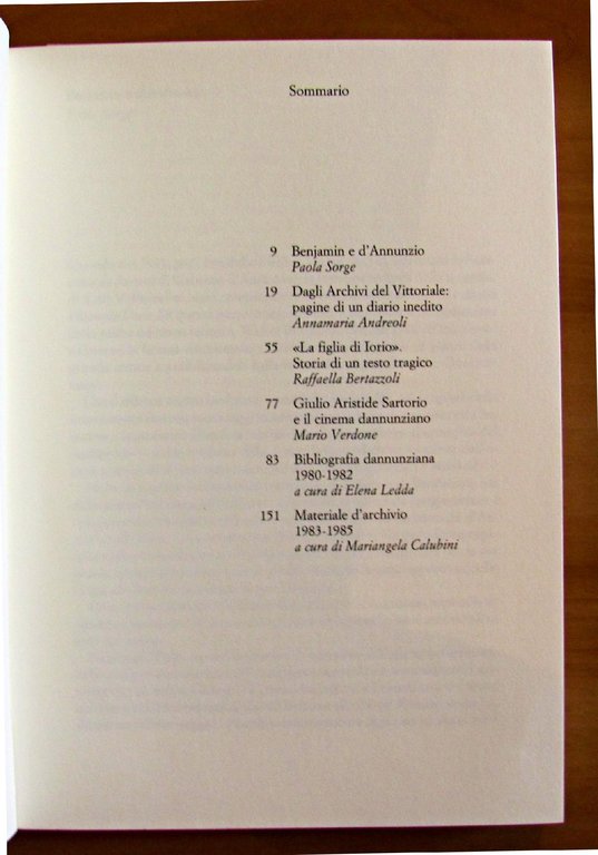 NUOVI QUADERNI DEL VITTORIALE N.1