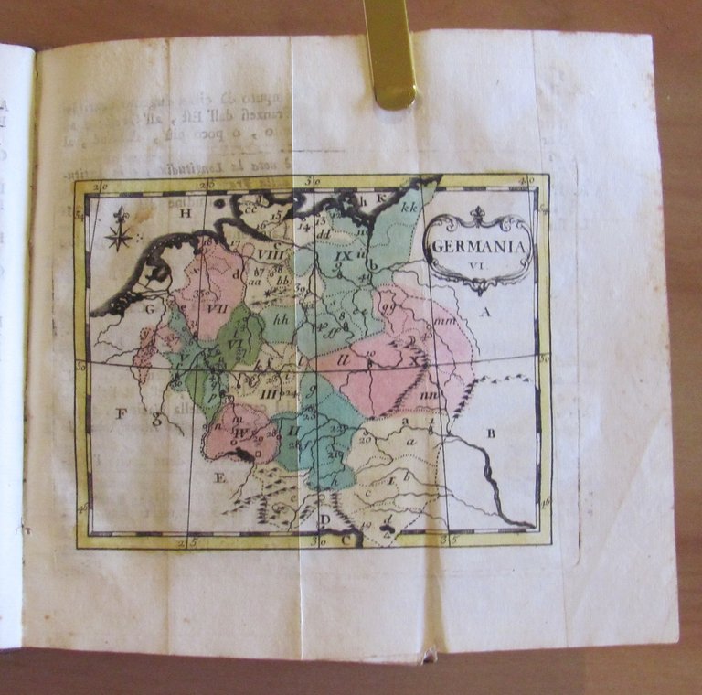 NUOVO ATLANTE PORTATILE - presso Bassaglia, 1777 con 24 Carte …