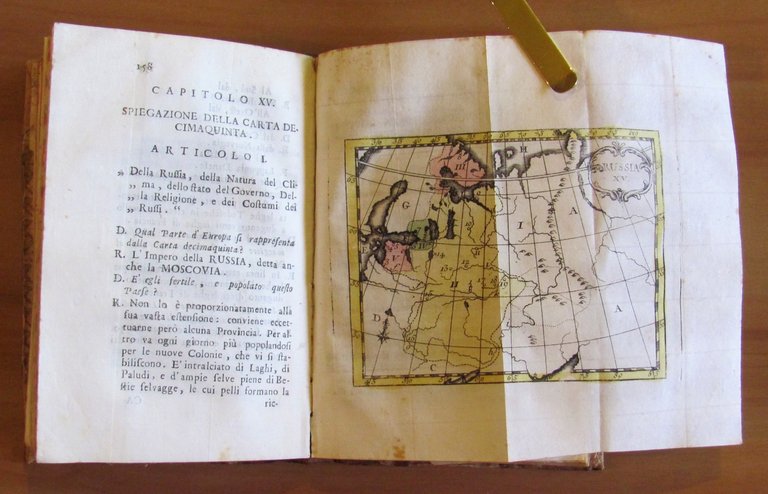 NUOVO ATLANTE PORTATILE - presso Bassaglia, 1777 con 24 Carte …