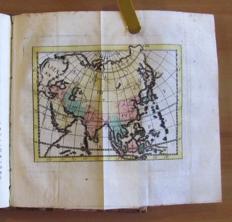 NUOVO ATLANTE PORTATILE - presso Bassaglia, 1777 con 24 Carte …