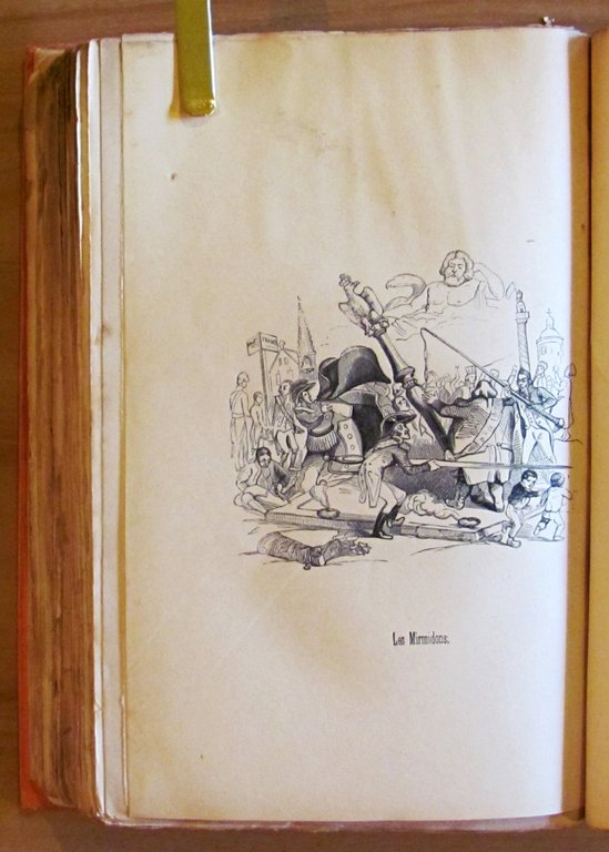 OEUVRES COMPLETES DE BERANGER, 1844 - illustrations de GRANDVILLE
