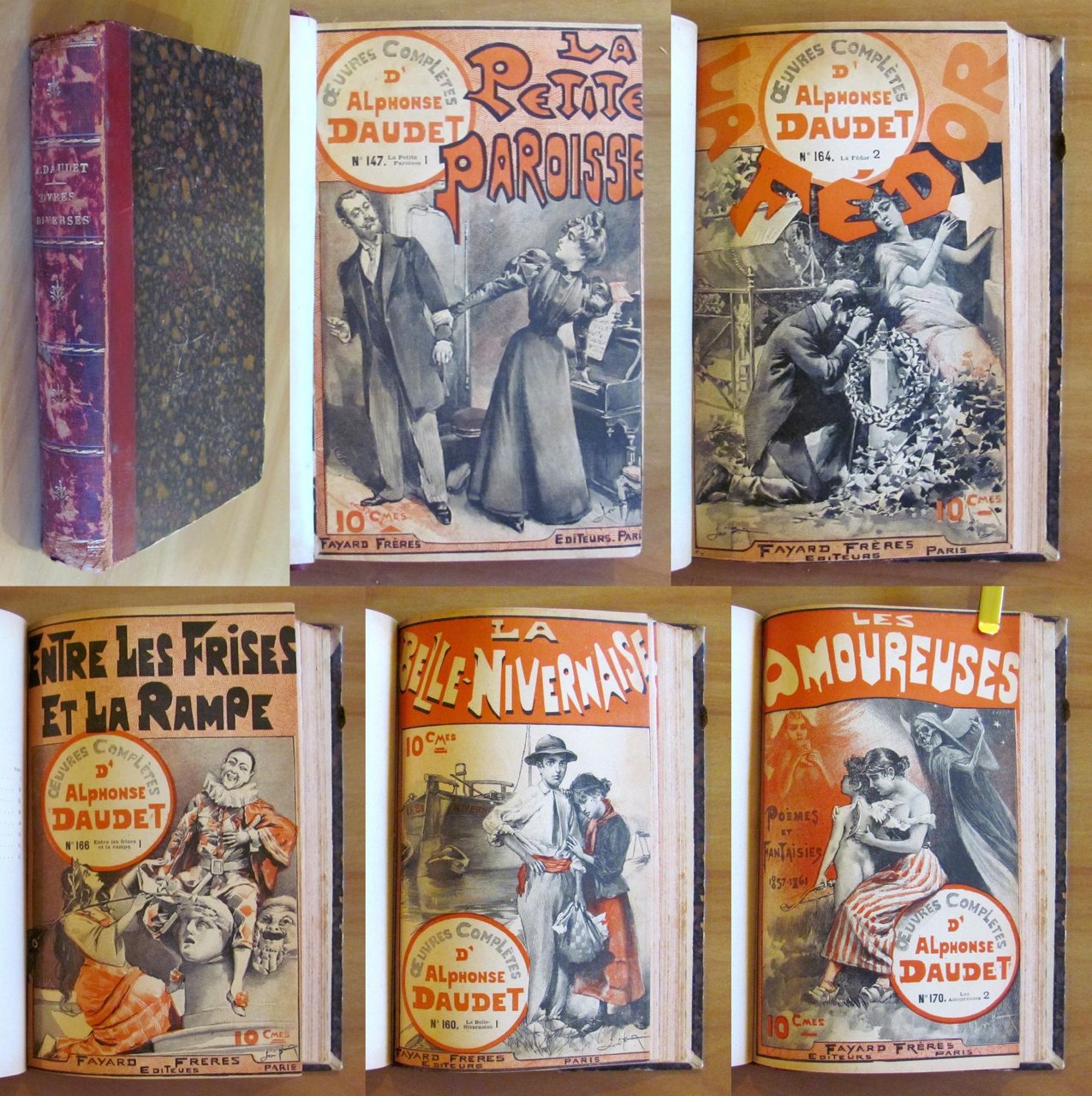 OEUVRES DIVERSES et COMPLETES - 5 Libri rilegati - Ed. …