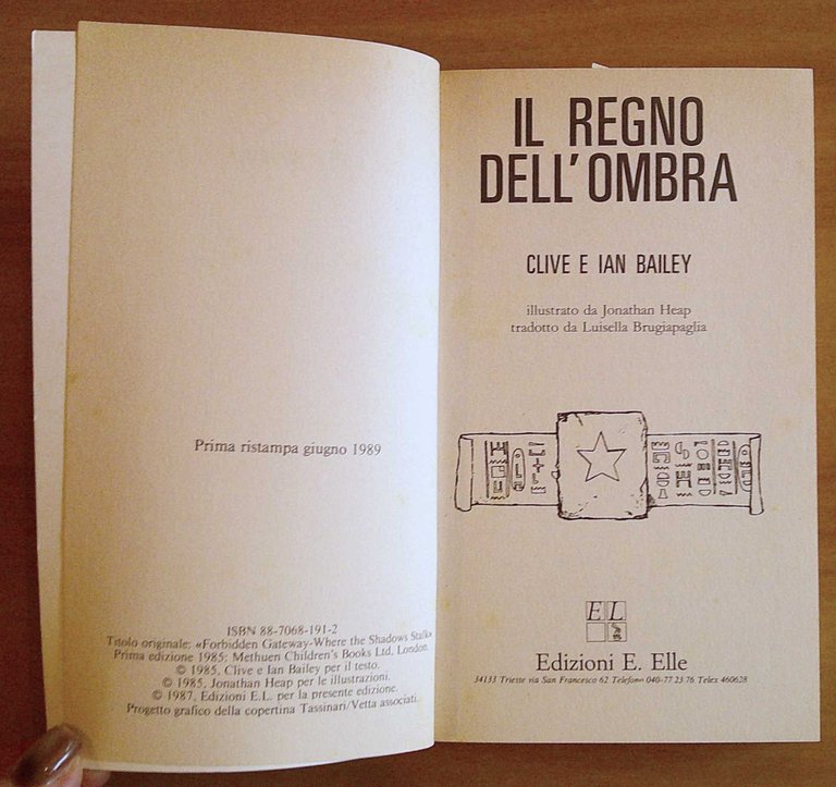 OLTRE L'INCUBO VOL. 1 e 2 - Coll. LIBROGAME, 1987/89