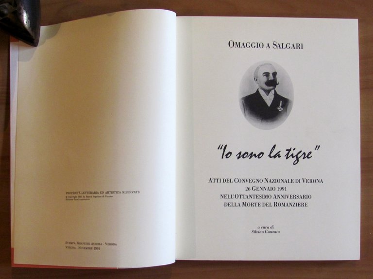 OMAGGIO A SALGARI - IO SONO LA TIGRE