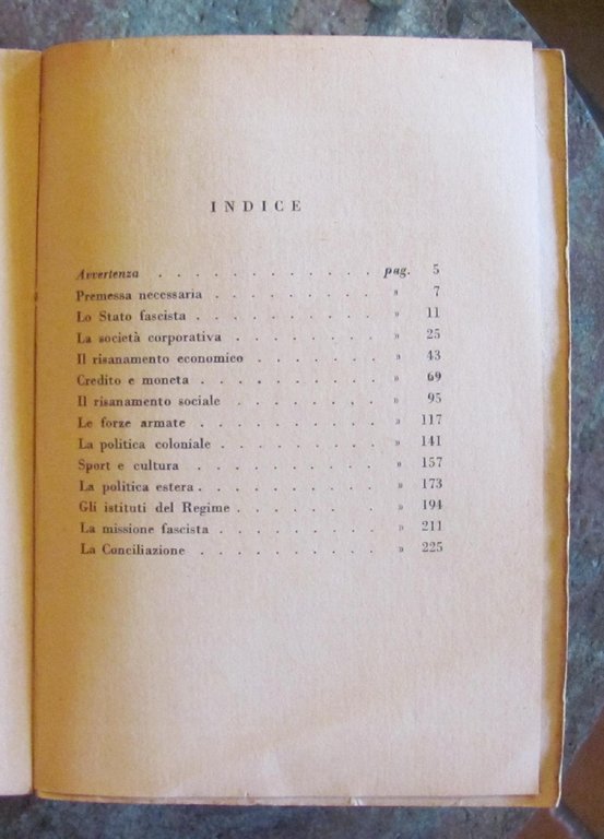 OPERA, ISTITUTI, SPIRITO DELLA RIVOLUZIONE FASCISTA, 1929