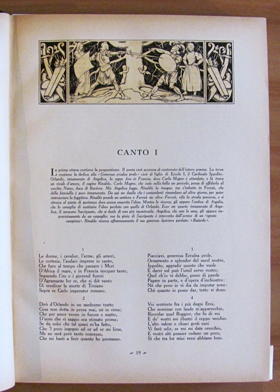 ORLANDO FURIOSO, I ed. 1945 - ill. GALIZZI