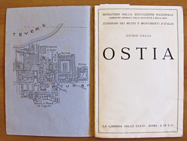 OSTIA - Itinerari dei Musei e Monumenti d'Italia, 1931 | Immagine Gallery 2