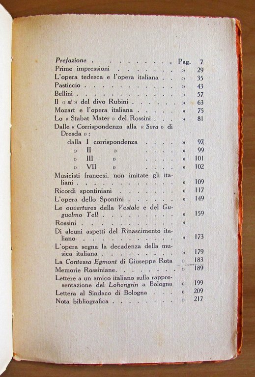 PAGINE D'ARTE ITALIANA 1834-1872 - Collana I FASCICOLI MUSICALI . …