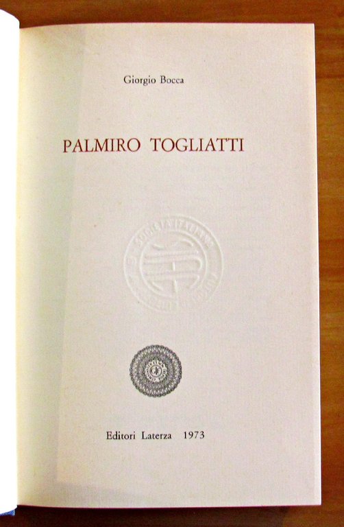 PALMIRO TOGLIATTI