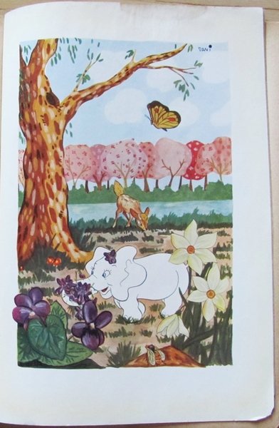 PALMO L'ELEFANTINO BIANCO - Collana Mondi Meravigliosi