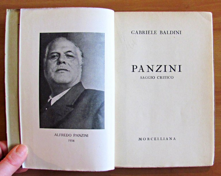 PANZINI - SAGGIO CRITICO