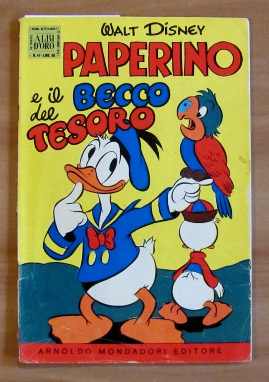 PAPERINO E IL BECCO DEL TESORO - Albo d'Oro N.47, …