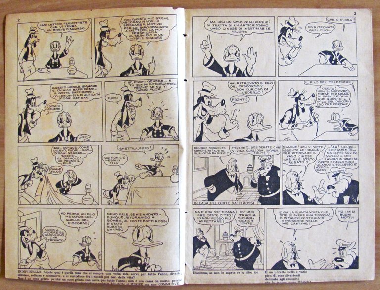 PAPERINO E IL VASO CINESE - Albo d'Oro N.128, 1948