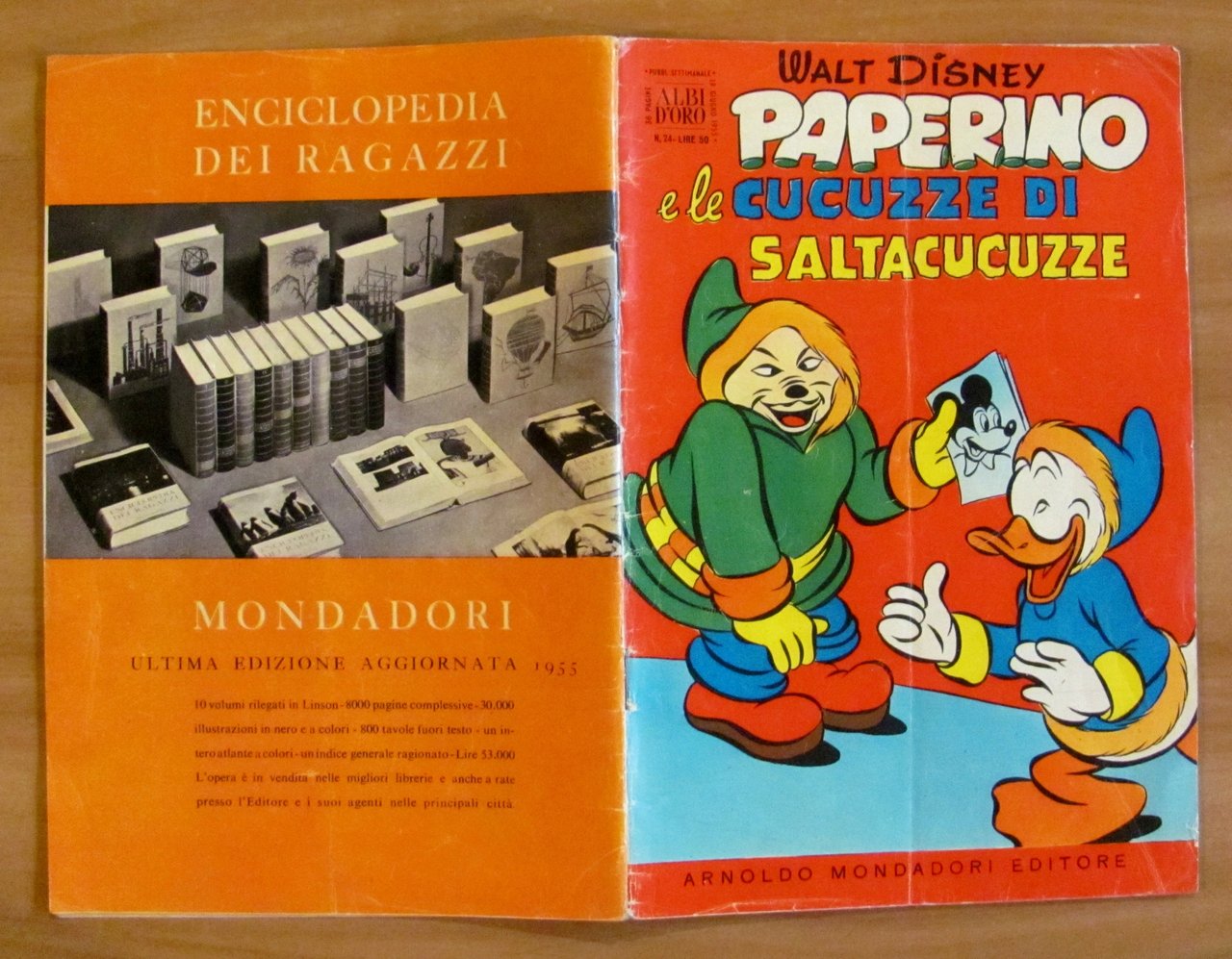 PAPERINO E LE CUCUZZE DI SALTACUCUZZE - Albo d'Oro N.24, …