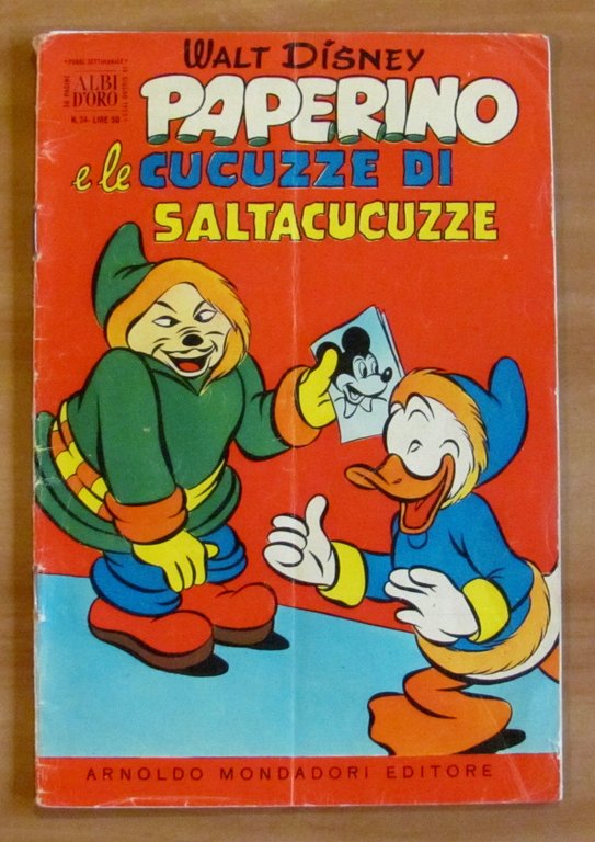 PAPERINO E LE CUCUZZE DI SALTACUCUZZE - Albo d'Oro N.24, …