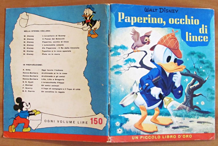 PAPERINO, OCCHIO DI LINCE - Coll. Un Piccolo Libro d'Oro, …