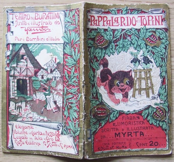 PAPPALARDO E I TOPINI - Fiaba Umoristica, 1906 - ill. YAMBO e MYRTA