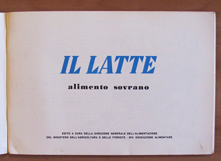 PARLIAMO DELLE CARNI E IL LATTE