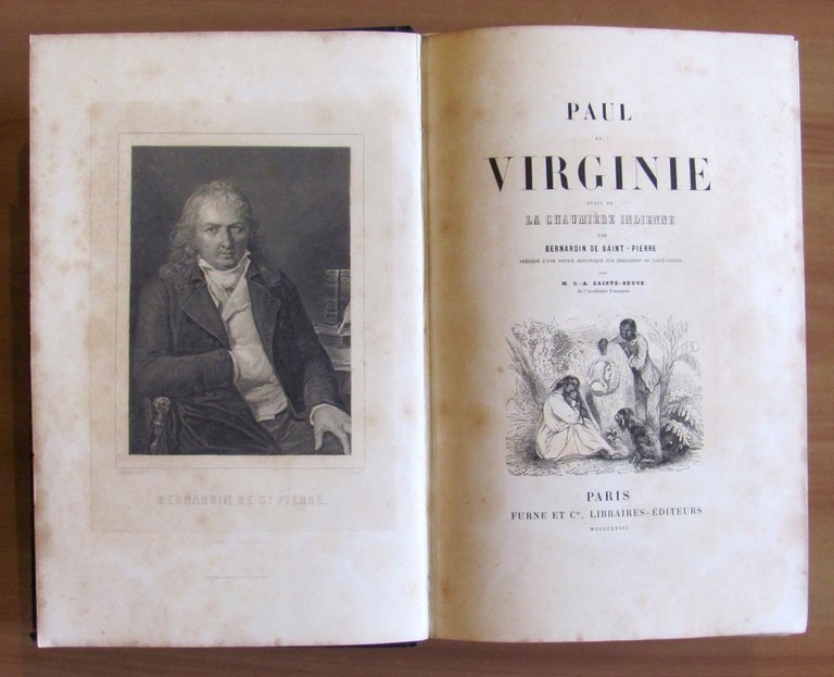 PAUL et VIRGINIE suivi de la Chaumiere Indienne