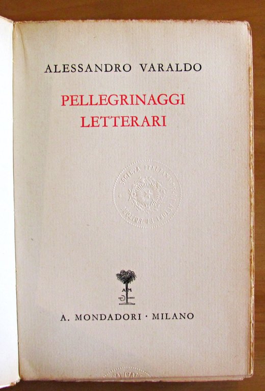 PELLEGRINAGGI LETTERARI