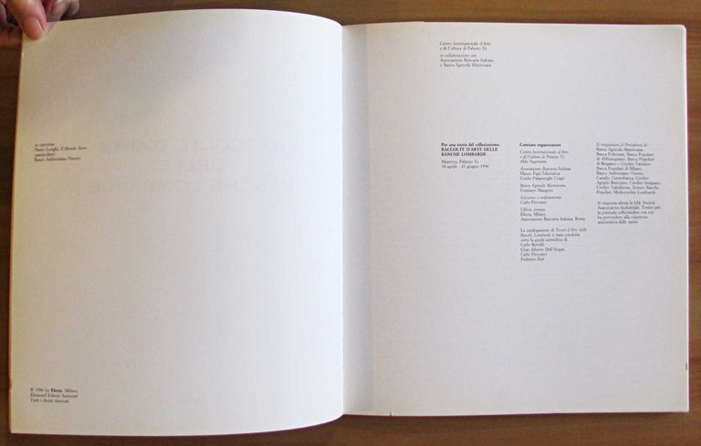 Per una storia del collezionismo - RACCOLTA D'ARTE DELLE BANCHE …