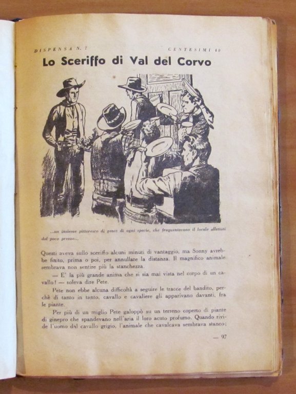 PETE RICE Lo Sceriffo di Val del Corvo, 1937 - …
