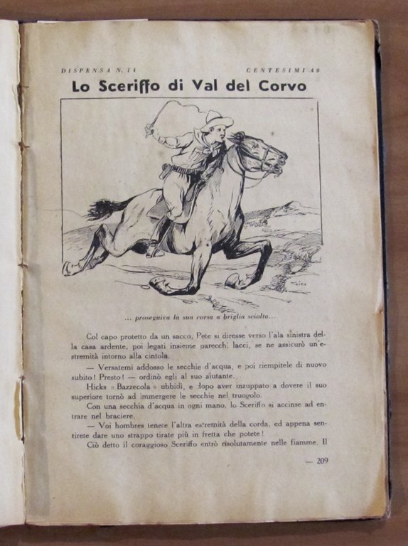 PETE RICE Lo Sceriffo di Val del Corvo, 1937 - …