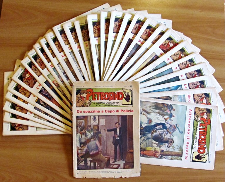 PETROSINO - Il Grande Poliziotto Italo-Americano - Fascocli sciolti 1/95 …